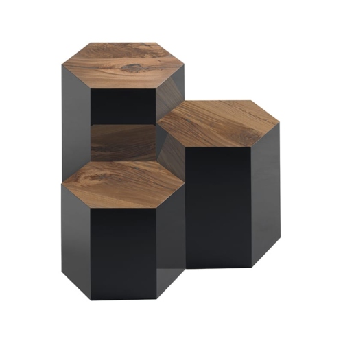 Group of 3 Juxtapo Side Tables